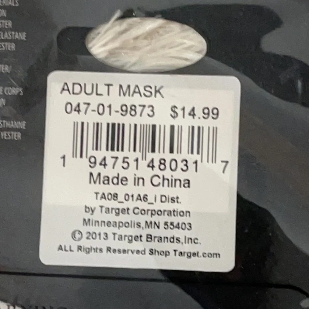 6/$20 New set/2 NHL Vegas face masks